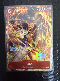 • Sabo • P-044 R Premium Booster Foil One Piece TCG NM - Image 1