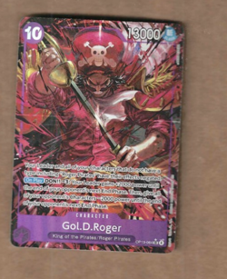 Gol.D.Roger (064) (Alternate Art) OP13-064 Carrying On His Will Foil, ENGLISH - Image 1
