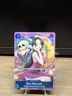 One Piece CCG Boa Hancock Alternate Art OP13-051 English Carrying On His Will NM - Image 1