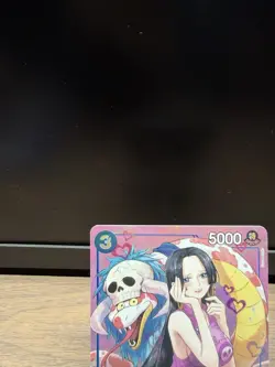 One Piece CCG Boa Hancock Alternate Art OP13-051 English Carrying On His Will NM - Image 2