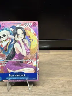 One Piece CCG Boa Hancock Alternate Art OP13-051 English Carrying On His Will NM - Image 4