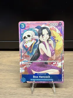 One Piece CCG Boa Hancock Alternate Art OP13-051 English Carrying On His Will NM - Image 5