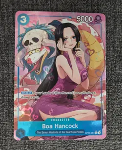 One Piece Boa Hancock Alternate Art OP13-051 English Carrying On His Will NM - Image 1