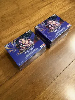 2 BOXES of ONE PIECE TCG THE AZURE SEA'S SEVEN BOOSTER BOX OP14 ENGLISH Sealed - Image 2