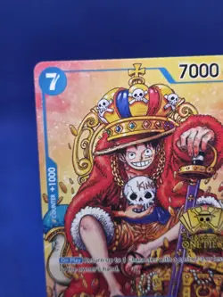 One Piece 2nd Anniversary Stamped Promo Monkey D Luffy P-043 NM - Image 3