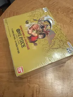 One Piece TCG - BOOSTER BOX - Kingdoms Of Intrigue - English - New Sealed OP04 - Image 1