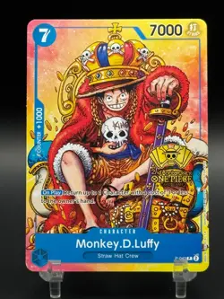 Monkey.D.Luffy (2nd Anniversary Stamped Promo) P-043 One Piece Promotion... - Image 1