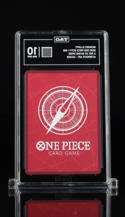 Monkey.D.Luffy OP11-040 Leader Alternate Art TAG 10 A Fist of Divine Speed 2025 - Image 4