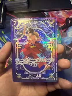 One Piece Ccg Card Lot- Monkey. D. Luffy NM SEC, SP -Marco SPR 25th Collection - Image 2