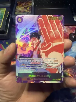 One Piece Ccg Card Lot- Monkey. D. Luffy NM SEC, SP -Marco SPR 25th Collection - Image 4