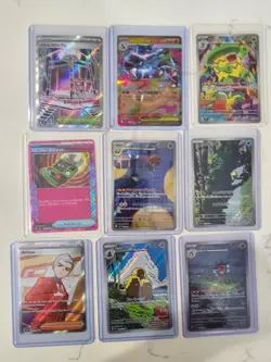 Pokemon Lot Of 100 Cards-Full Arts, Ex’s, Sir’s, Pokeballs, Holos, & More - Image 4