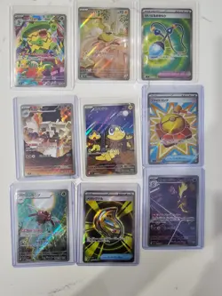 Pokemon Lot Of 100 Cards-Full Arts, Ex’s, Sir’s, Pokeballs, Holos, & More - Image 5