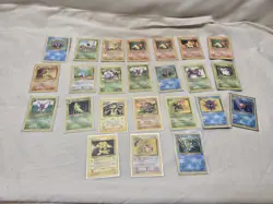 Pokemon Vintage Card Lot Jungle Fossil Base Set - Image 1