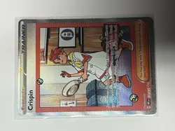 Pokemon TCG Crispin Trainer Prismatic Evolutions Card 171/131 Full Art - Image 1