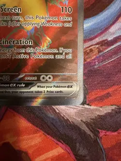 Team Rocket's Moltres ex - (Destined Rivals Stamp) 208/182 Miscellaneous Card NM - Image 4