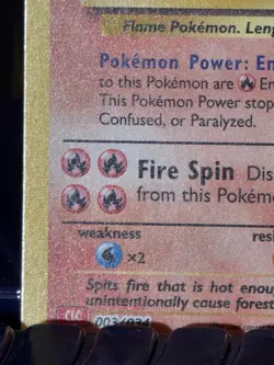 Charizard #3 Pokemon TCG Classic Charizard Deck Holo Card #003/034 Graded 9 - Image 4