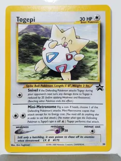 PROMO Togepi # 30 NM / M - BLACK STAR - Pokemon Card Unplayed - $2 Flat Shipping - Image 1