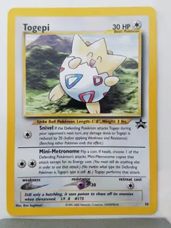 PROMO Togepi # 30 NM / M - BLACK STAR - Pokemon Card Unplayed - $2 Flat Shipping - Image 2