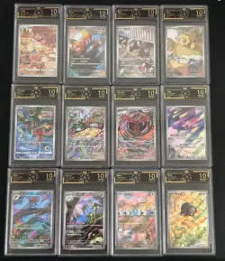 12 Lot OCD 10 Pokemon TCG Chinese Card AR Art Rare deoxys minior yveltal -FI38 - Image 1