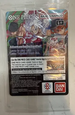 ONE PIECE COLLEGE BASKETBALL US VOYAGE LUFFY CARD - IN HAND - UNOPENED - Image 3