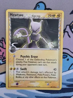 Mewtwo Delta Species 24/110 2006 EX Holon Phantoms Pokemon TCG Card NM - Image 1