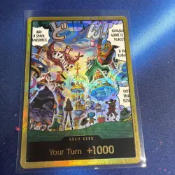 One Piece English - Don!! Card - Egghead Gold DON - OP14 - NM - Image 1