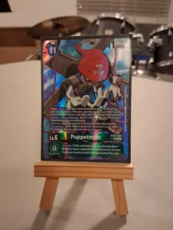 Digimon Card Game Puppetmon EX10-020 R Alt Art Sinister Order - Image 1