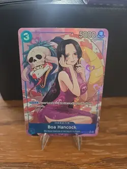 Boa Hancock (Alt Art) OP13-051 R Carrying on His Will - ONE PIECE Card ENGLISH - Image 1