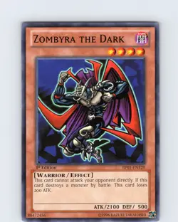 Yu-Gi-Oh TCG Zombyra The Dark BP01-EN120 1st Edition Regular Common Card NM - Image 1