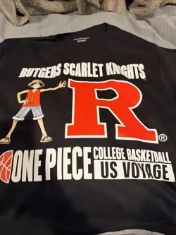 One Piece Monkey.D.Luffy Rutgers SEALED IN-HAND Card+Shirt+Poster - Image 2