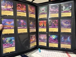 Disney Lorcana Into The Inklands Card Set Plus Vault X Binder - Image 4