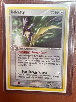 Delcatty - EX Power Keepers 8/108 - Holo Rare Pokemon Card 2007 - M/NM - Image 2