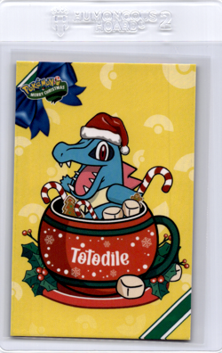 Totodile Peruvian christmas pokemon card - Image 1
