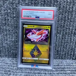 Latias 107 Prism Star Holo Celestial Storm PSA 9 Pokemon Card - Image 1