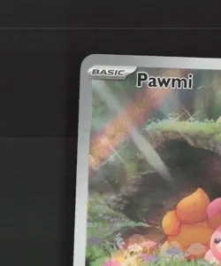 Pawmi 226/091 Paldean Fates Full Art Ultra Rare Holo Pokemon Card NM - Image 3