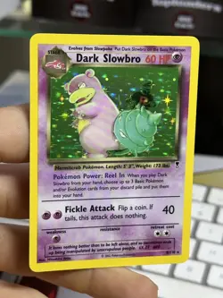Dark Slowbro 8/110 Legendary Collection 2002 Holo Pokemon Card TCG - Image 3