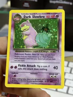 Dark Slowbro 8/110 Legendary Collection 2002 Holo Pokemon Card TCG - Image 4