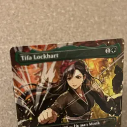 MTG Final Fantasy Pro Tour Qualifier Promo EN Tifa Lockhart #002 - Image 2