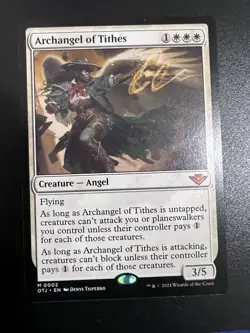 MtG Outlaws Of Thunder Junction Archangel of Tithes Regular - Image 1