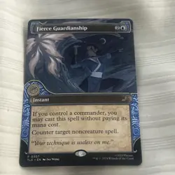 Fierce Guardianship (Showcase) - Avatar: The Last Airbender Promo - MTG - Image 1