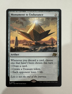 Monument to Endurance - NM - Aetherdrift - Magic: the Gathering - Image 1