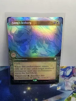 MTG Avatar The Airbender Last Aang's Iceberg Showcase Foil 0336 - Image 1