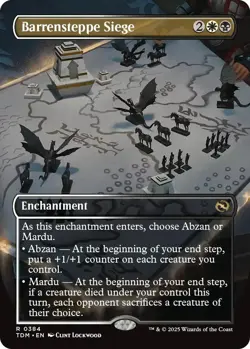 MTG Foil - Barrensteppe Siege (Borderless) - 384 / NM / English - Image 1