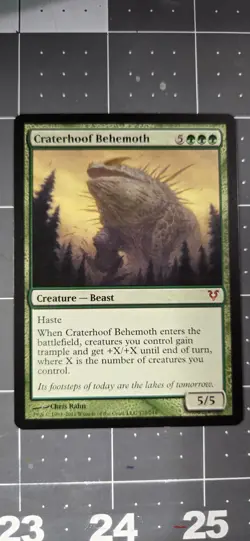 Craterhoof Behemoth Avacyn Restored Regular - Image 1