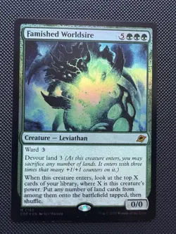 Famished Worldsire Edge of Eternities Foil - Image 1