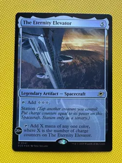 The Eternity Elevator Edge of Eternities Foil - Image 1