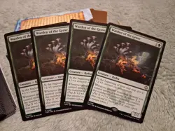 x4 Warden of the Grove TDM Tarkir Dragonstorm MTG 166 RARE M/NM 4x - Image 2