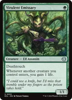 Virulent Emissary 202 MTG NM - Lorwyn Eclipsed - Image 1