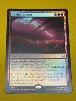 Sozin's Comet Avatar Foil #154 - Image 1