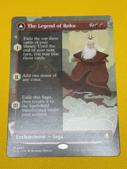 The Legend of Roku Avatar Roku - BORDERLESS MTG Avatar: Non Foil - Image 1